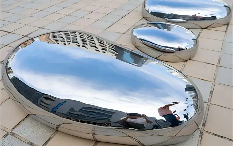 Exquisite stainless steel sculpture craftsmanship: the beauty of art blooms in every detail
