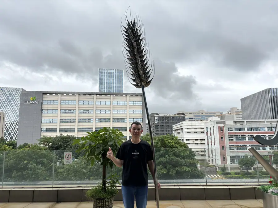 Wheat Sculpture