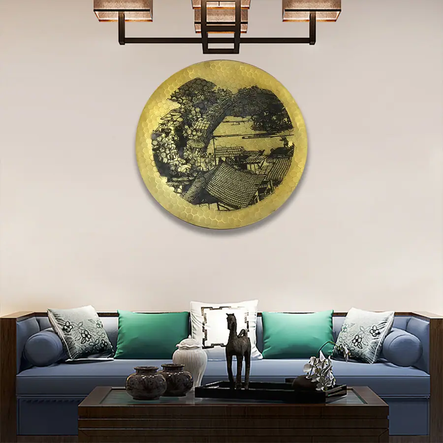 Metal wall art