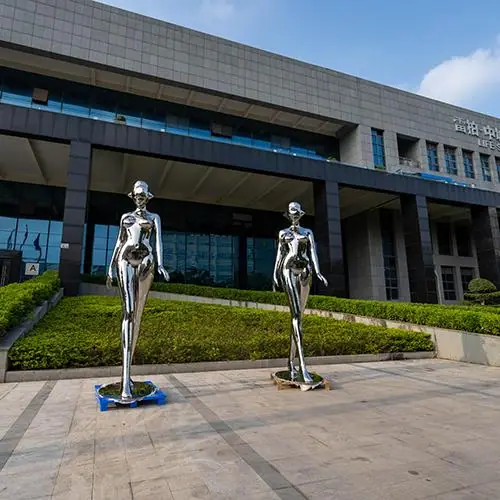 Stainless steel public sculpture. Create exquisite stainless steel to suit your unique taste. High-end customization, quality and service coexist.