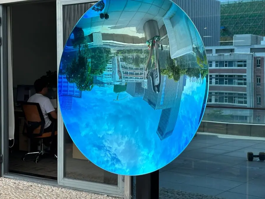 304 stainless steel concave mirror art deco