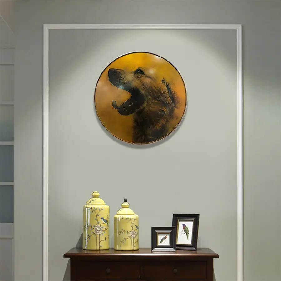 Metal wall art