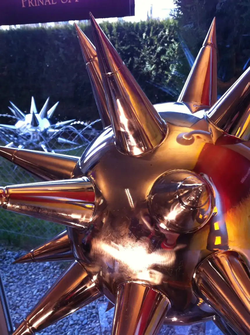 Stainless Steel Sphere Sculpture