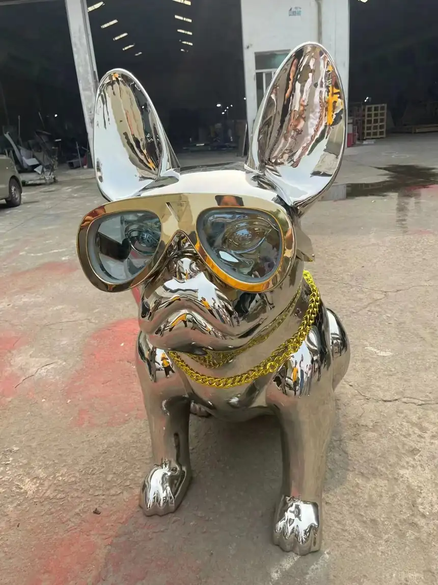 French bulldog sculpture (5)