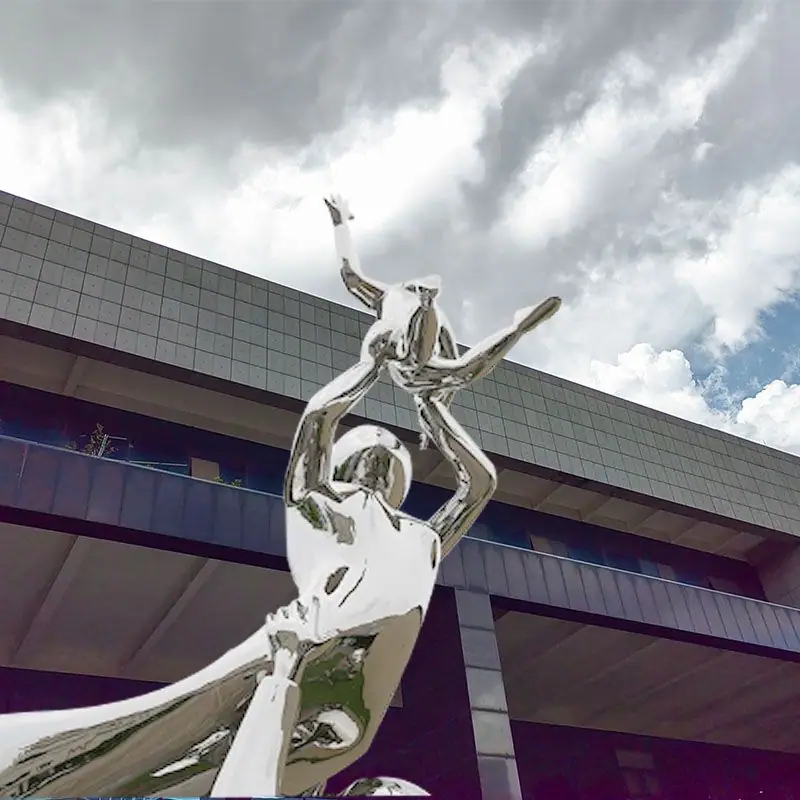 Stainless steel outdoor sculpture. Original products, high-end customization. Exquisite quality and meticulous service. Your dream, our creation.