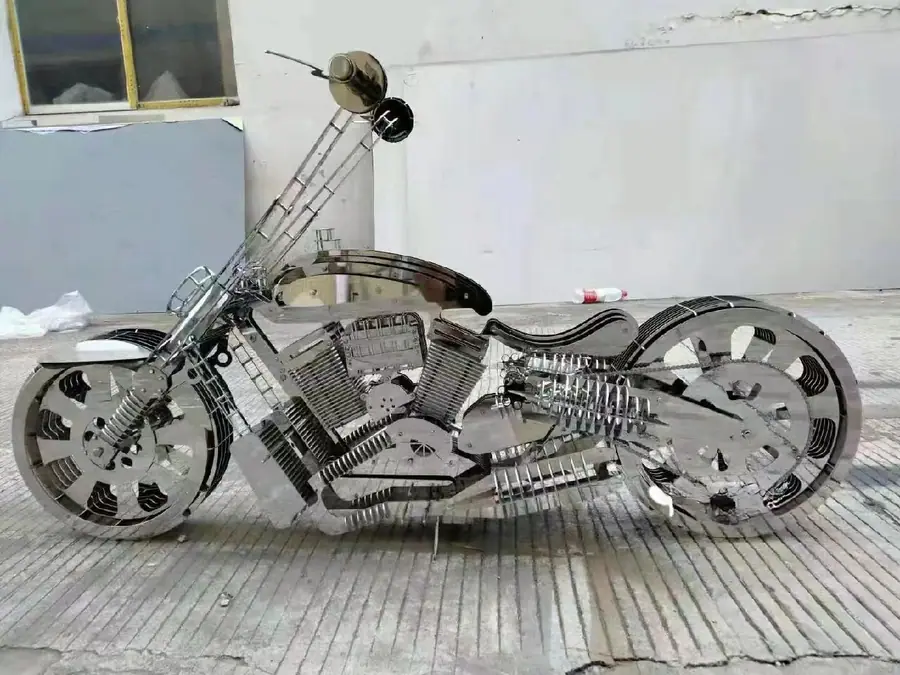 stainless steel motorcycle (3)