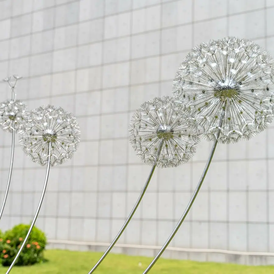 Dandelion Sculpture