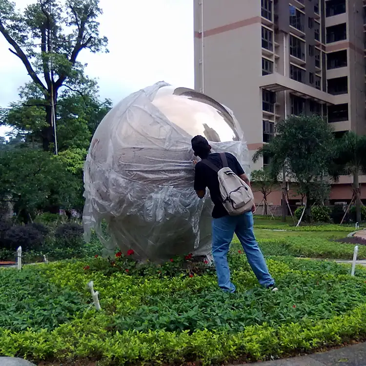 Large Stainless Steel Outdoor Sculpture