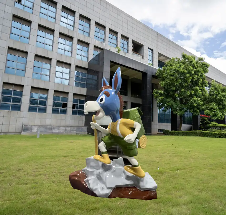 Cartoon Horse Sculptures