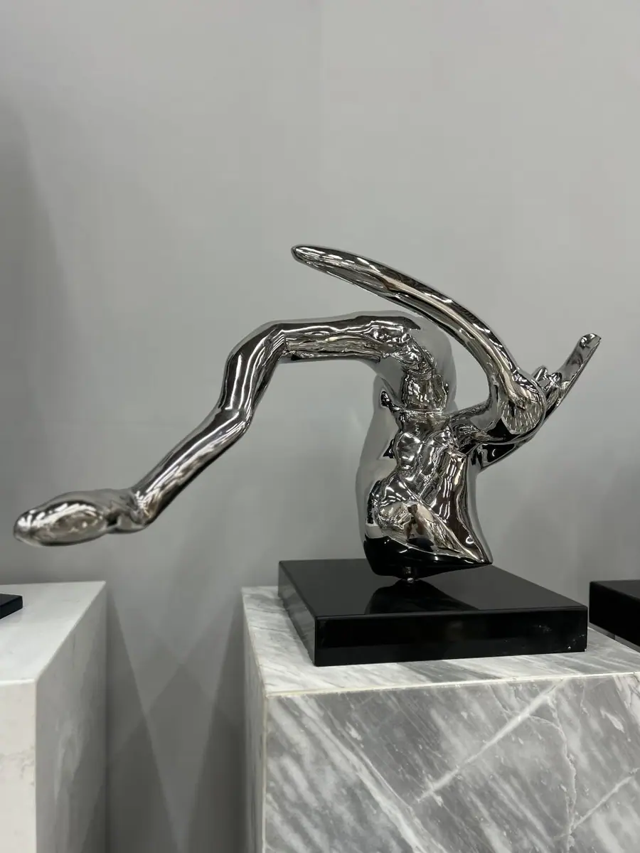 Unique charm, customized stainless steel sculpture small ornaments, lighting up the aesthetics of life!