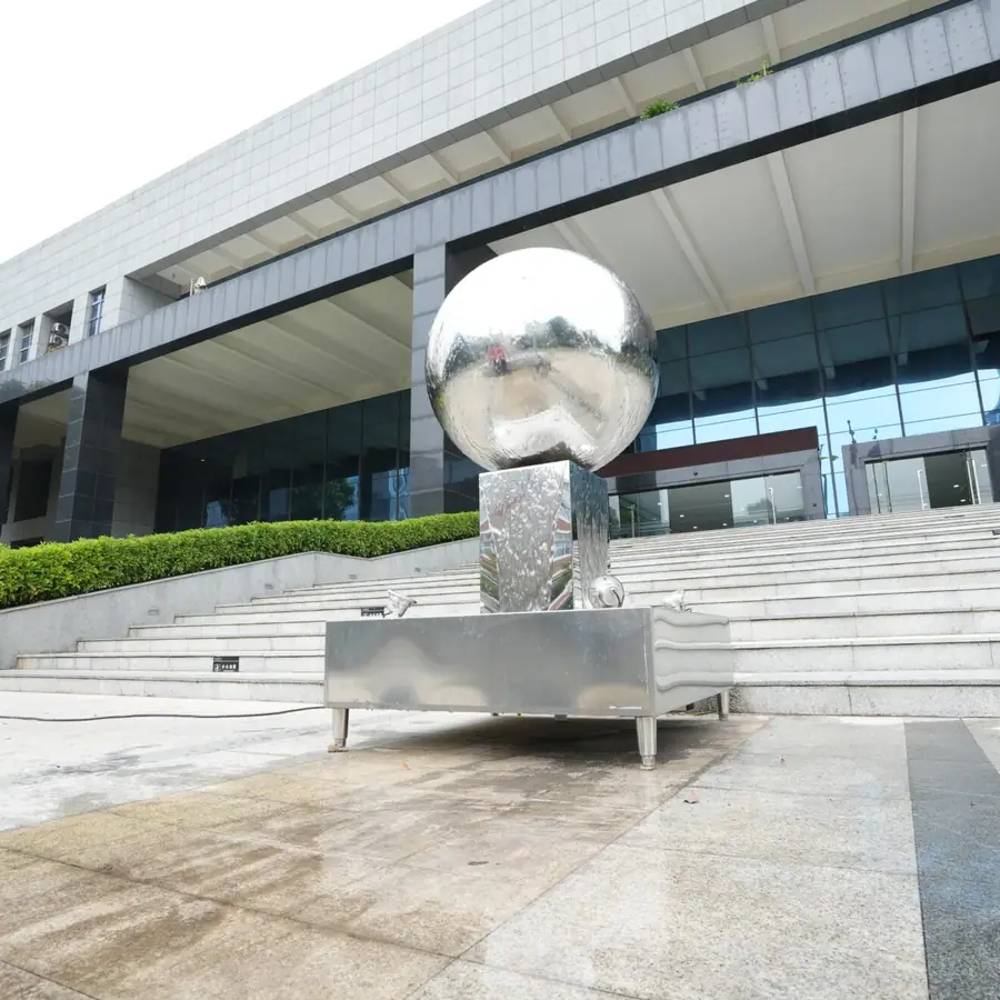 Stainless Steel Water Globe Fountain