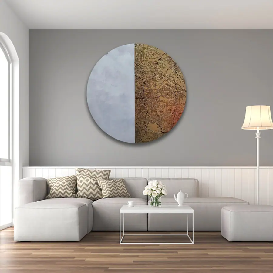 Metal wall art