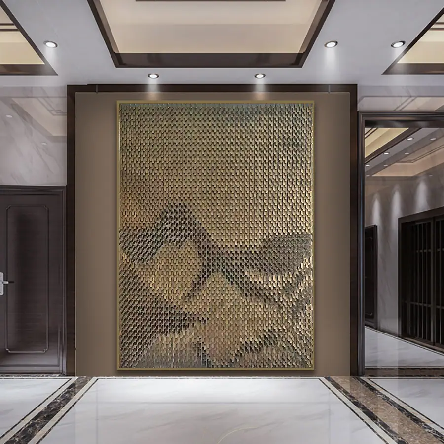 Metal wall art
