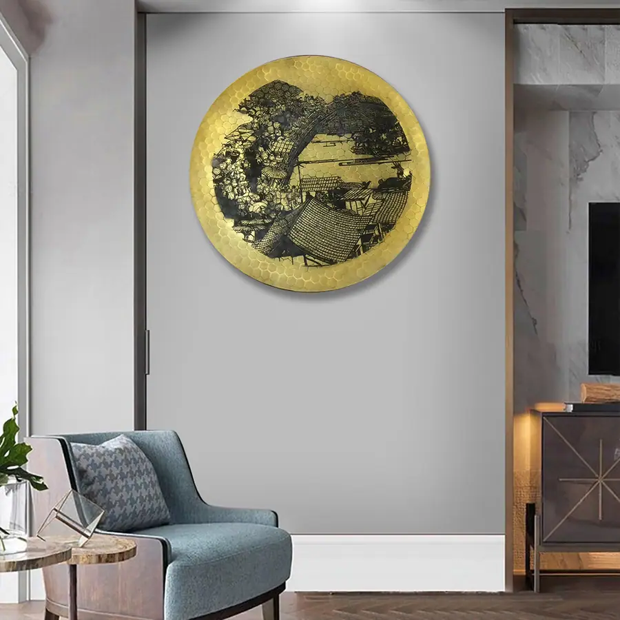Metal wall art