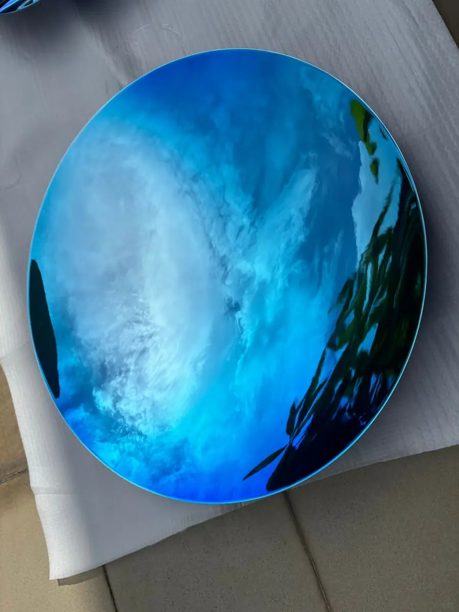 304 stainless steel concave mirror art deco