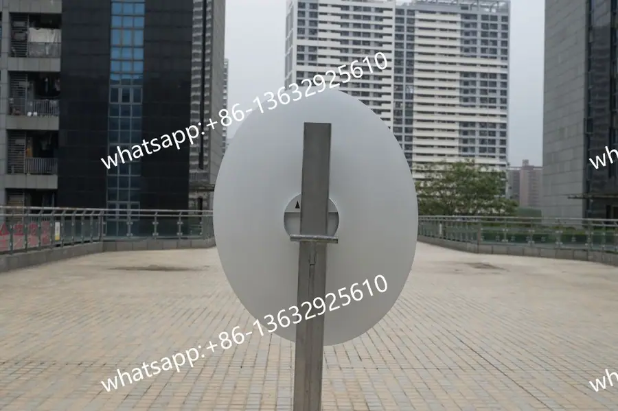 Stainless steel concave mirror