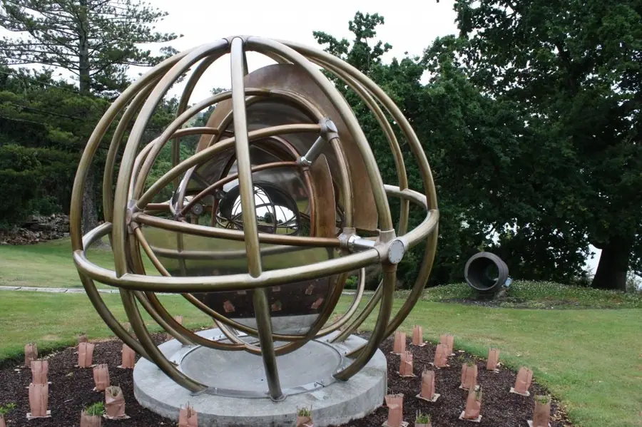 Stainless Steel Sphere Sculpture