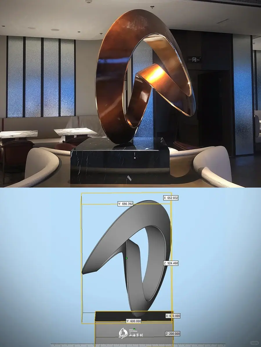 Möbius Ring Sculpture