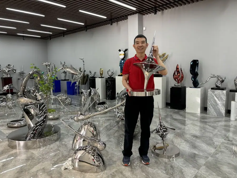 Ode to Stainless Steel Sculptures