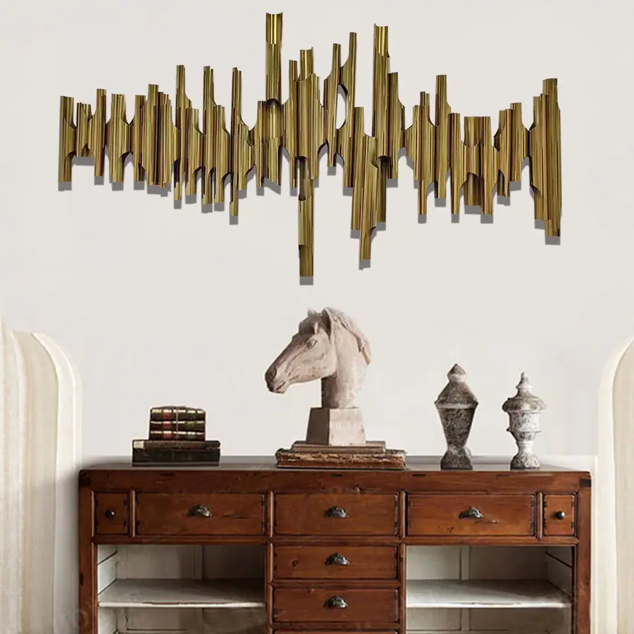 Metal wall art