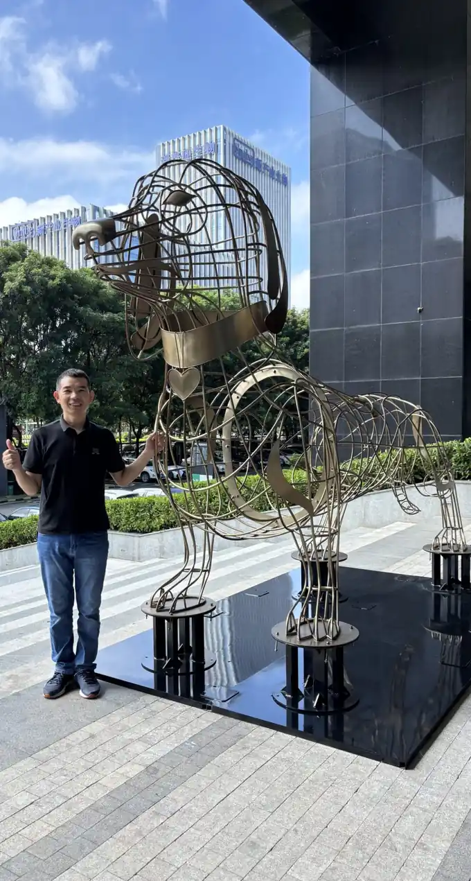 Dog Sculpture