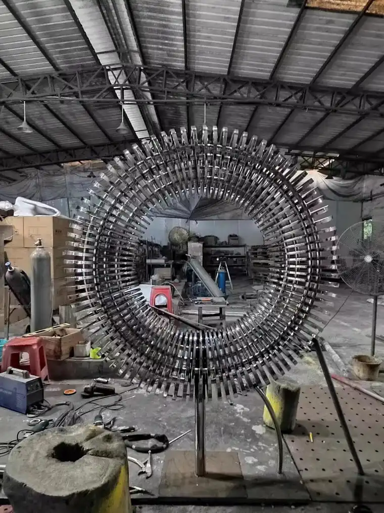 Metal Art Installation