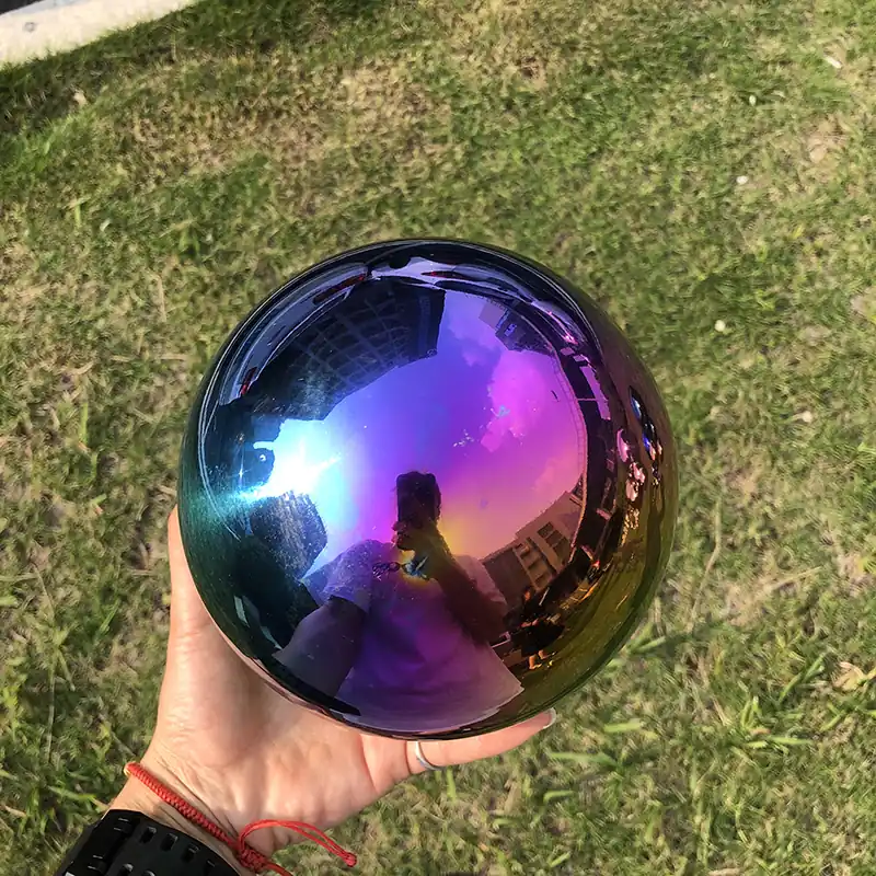 The latest technological applications in the field of stainless steel sphere sculptures