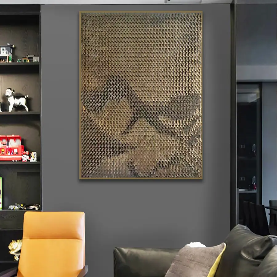 Metal wall art