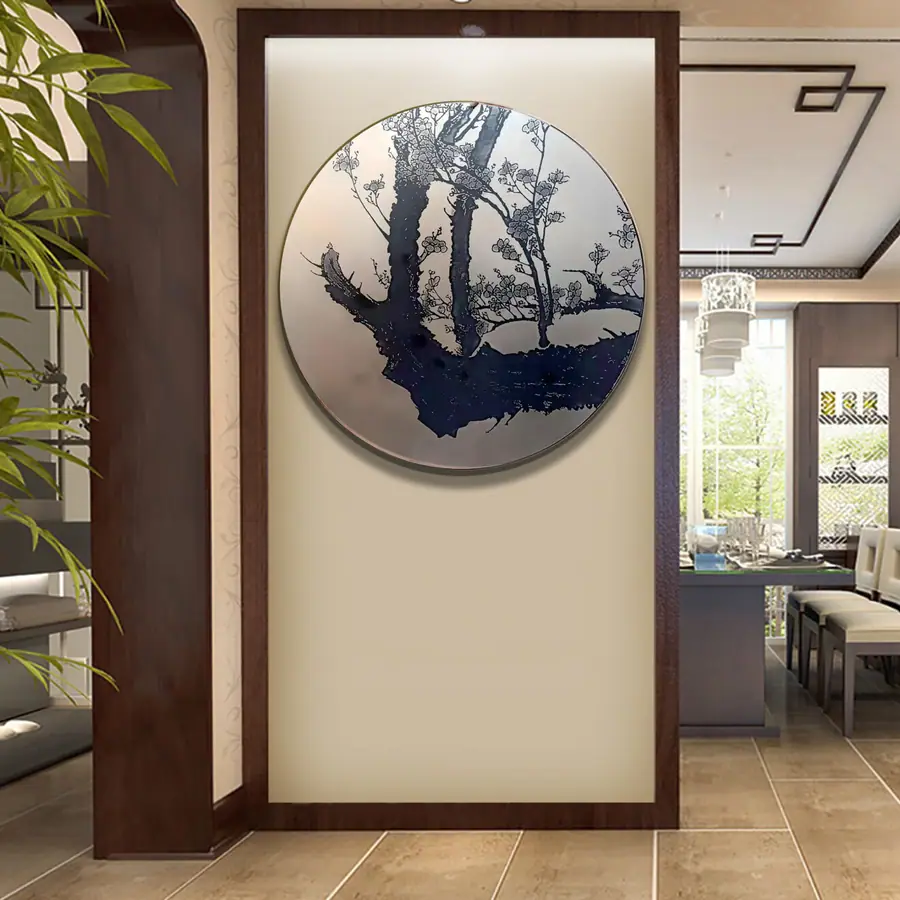 Metal wall art