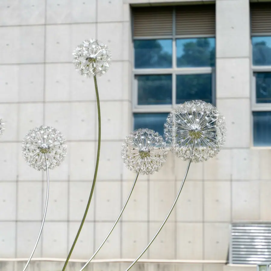 Dandelion Sculpture