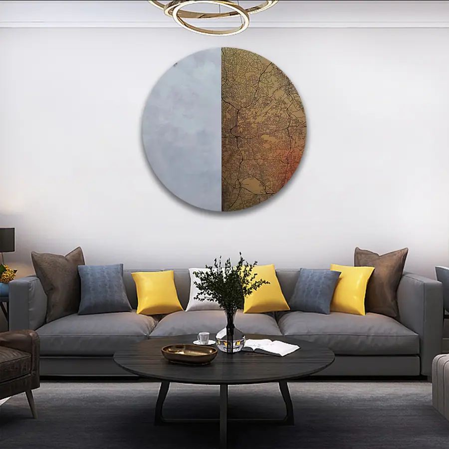 Metal wall art