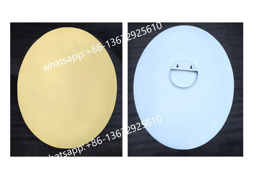 Stainless steel concave mirror