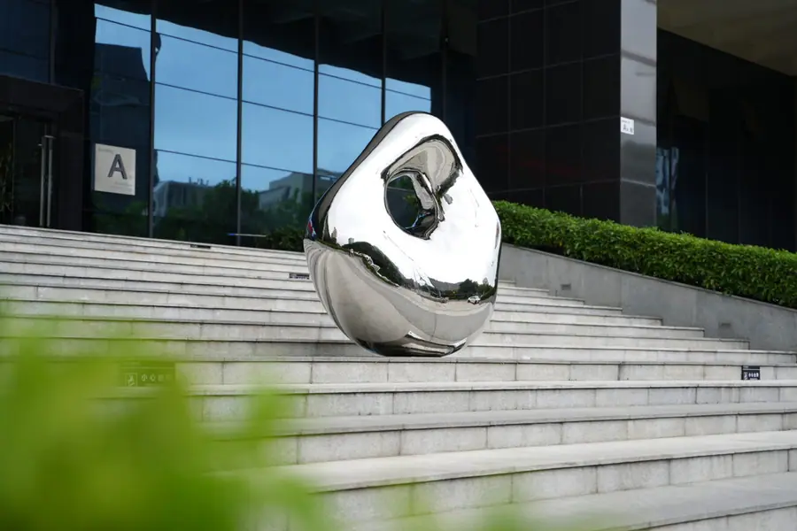 Oval sculpture