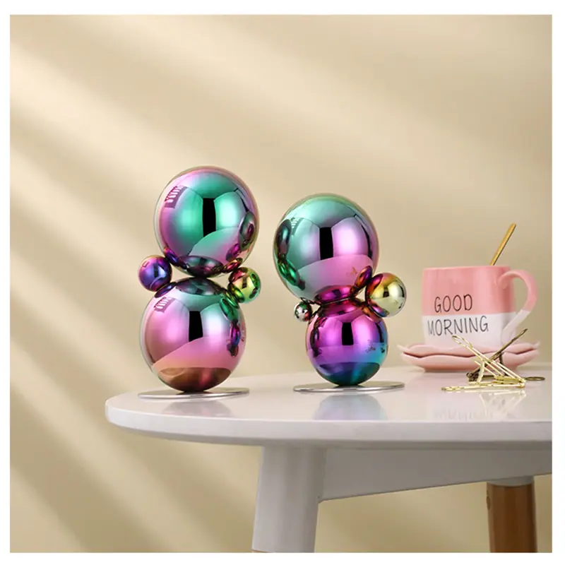 Stainless steel sphere surface effect