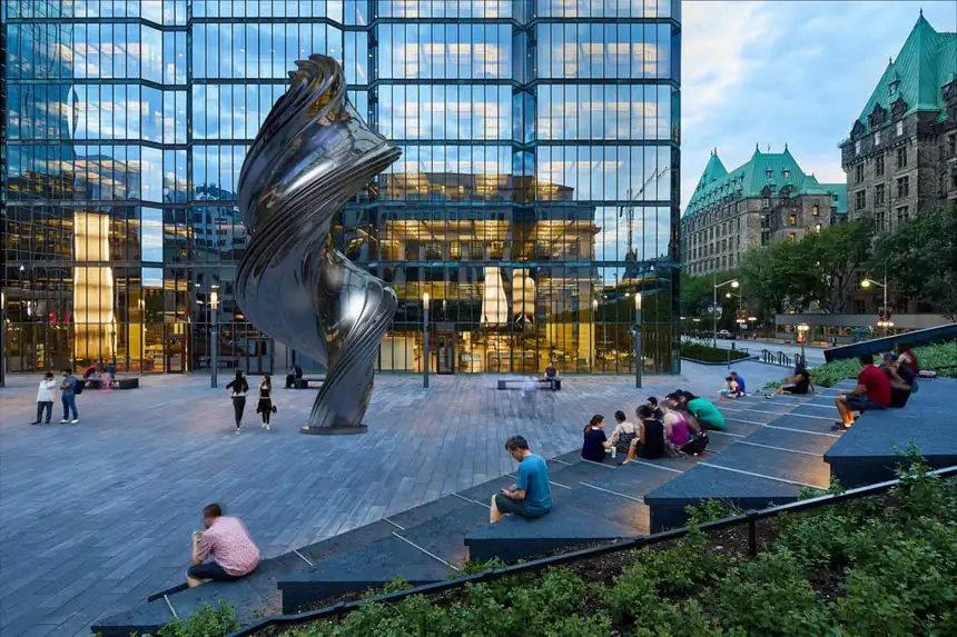 Outdoor Abstract Sculpture