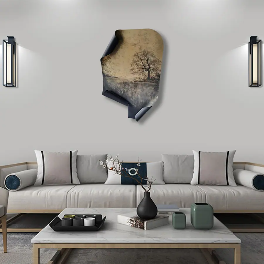 Metal wall art