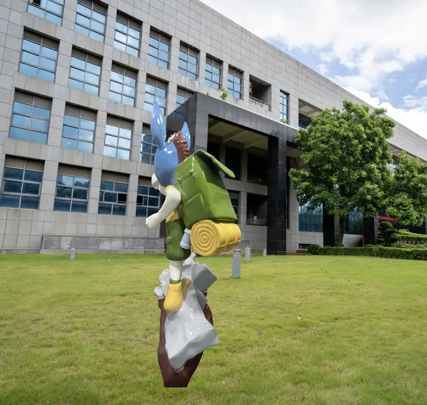 Cartoon Horse Sculptures