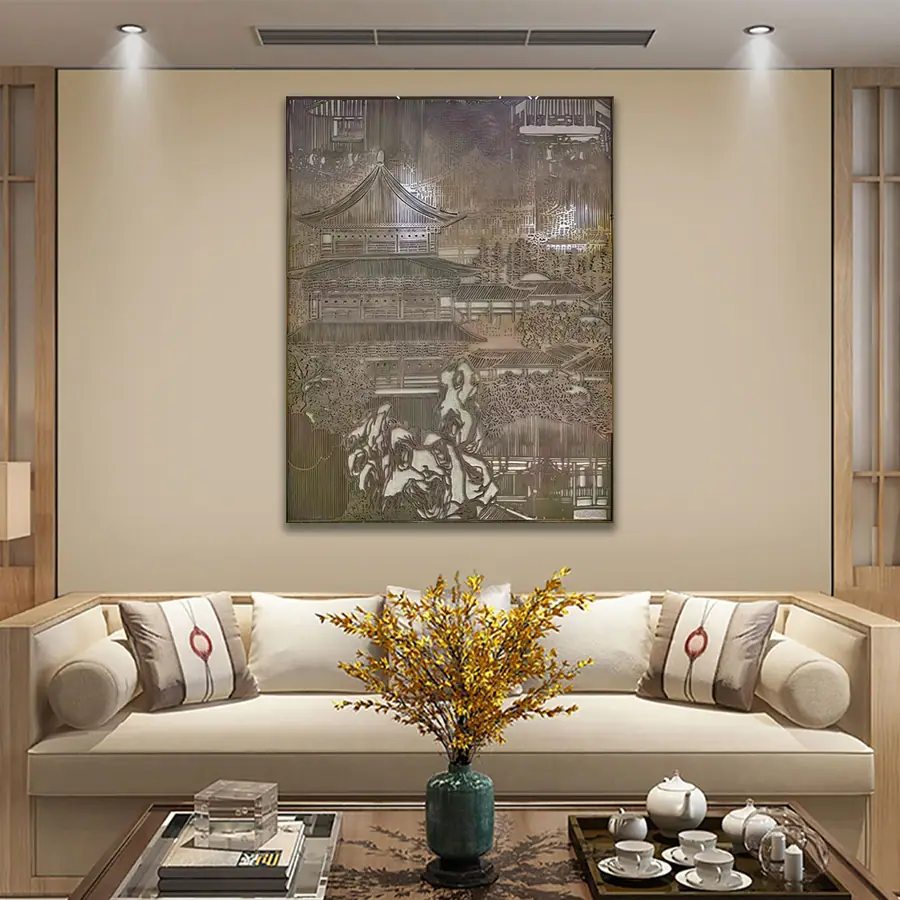Metal wall art