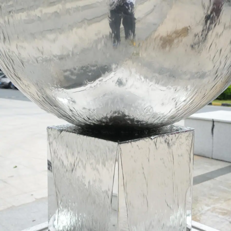 Stainless Steel Water Globe Fountain