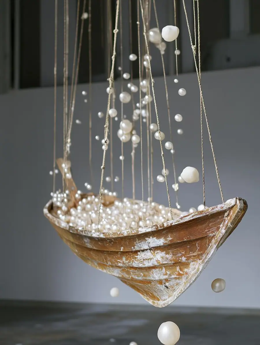 Boat-shaped decorations