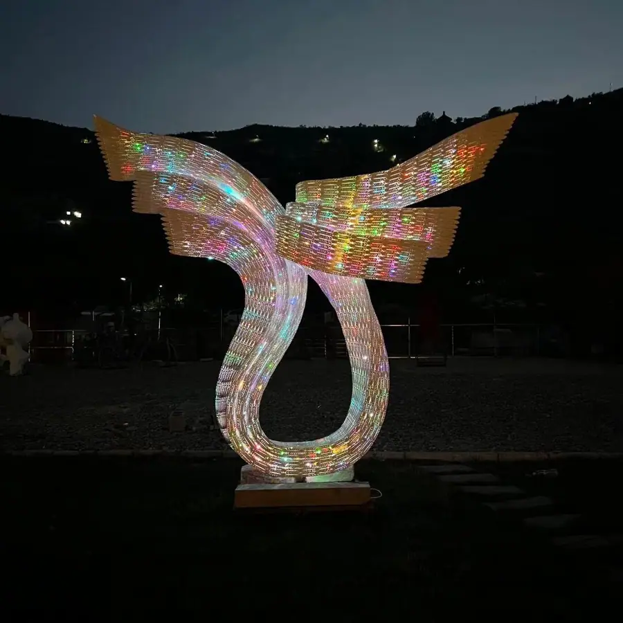 304 Stainless Steel Abstract Sculpture