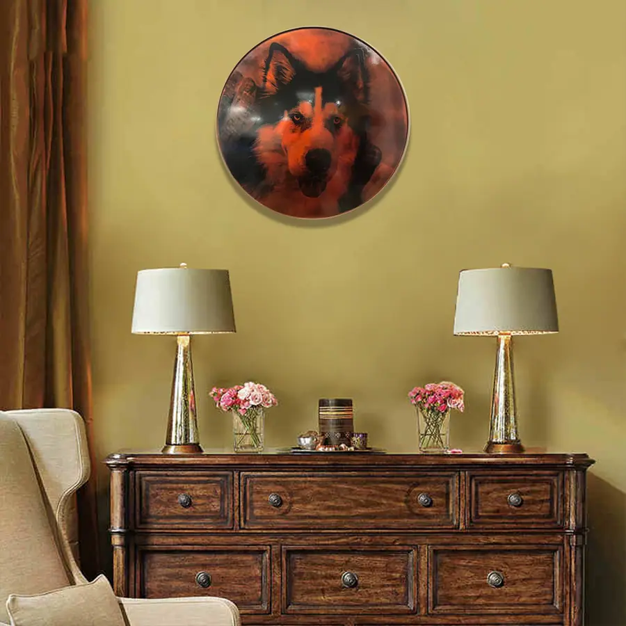 Metal wall art