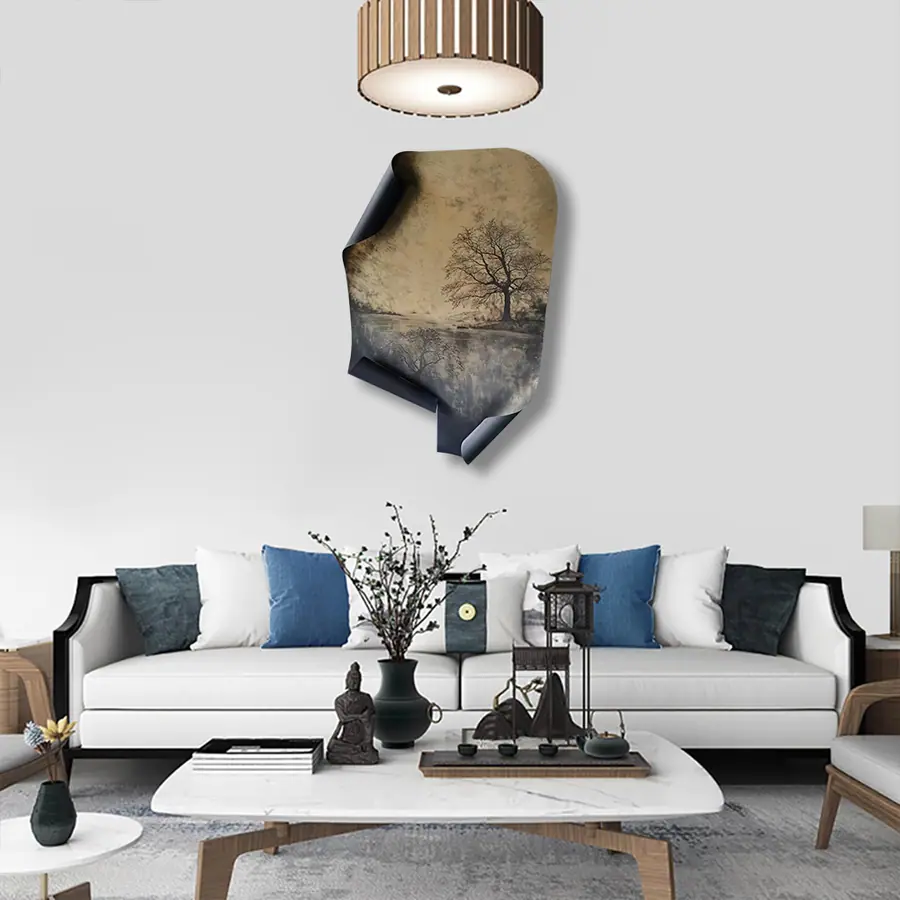 Metal wall art