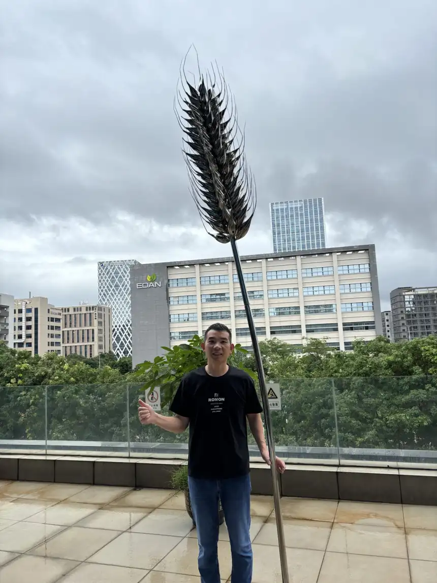 Wheat Sculpture