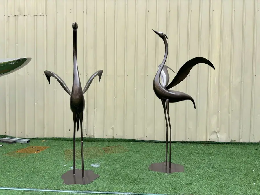 Crane Sculpture