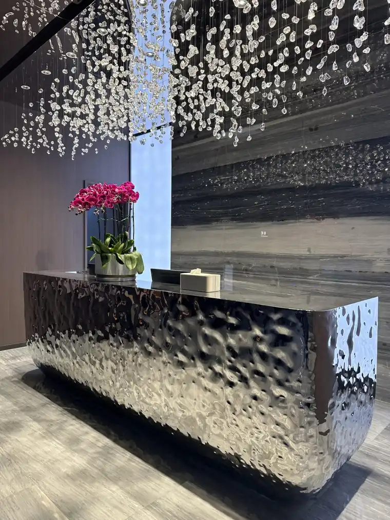 Stainless Steel Front Desk