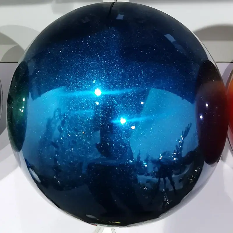 Colorful spherical sculpture