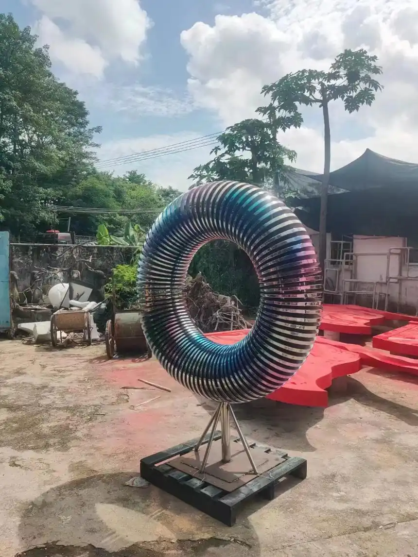 Metal Art Installation