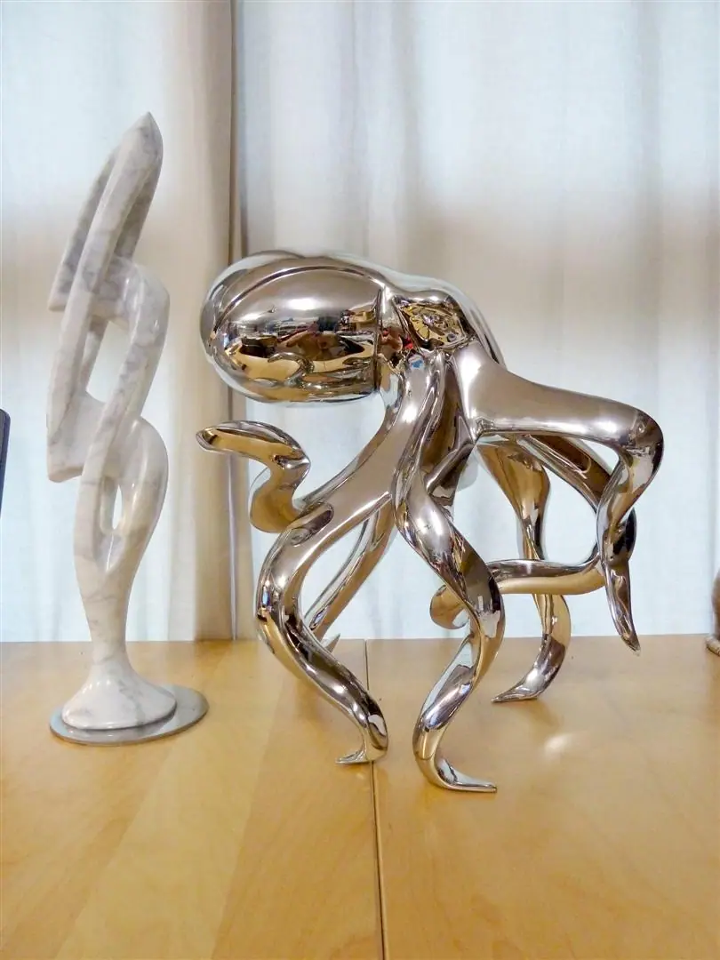 Fantasy octopus sculpture