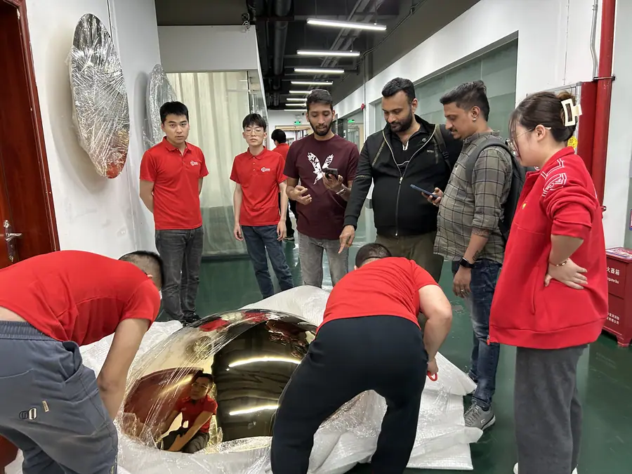 Why do they choose our stainless steel sculpture services?